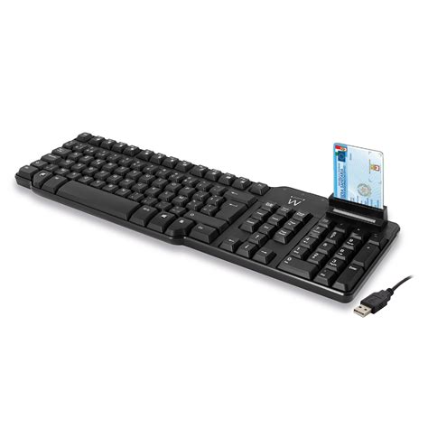 usb keyboard with smart card reader|wireless keyboard with card reader.